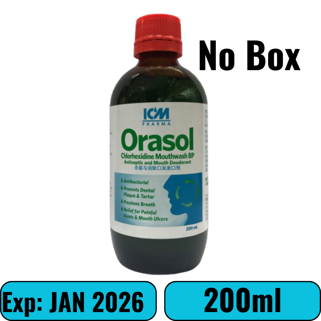 Orasol Chlorhexidine Mouthwash 200ml