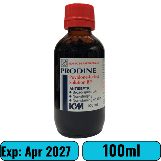 Povidone Iodine Solution 10% w/v 100ml