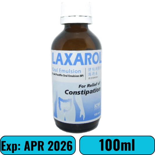 Laxarol Liquid Paraffin Oral Emulsion 100ml