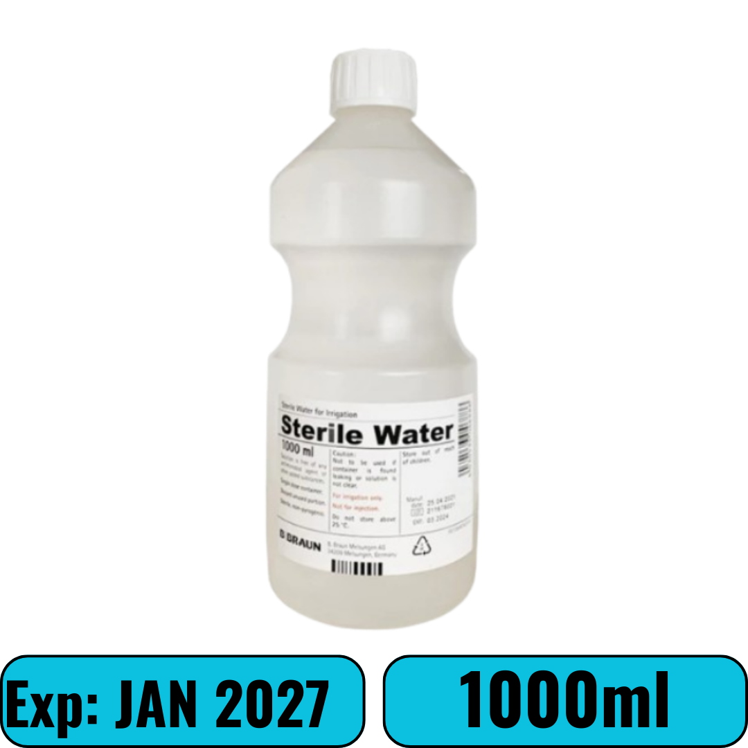 B BRAUN Sterile Water for Irrigation 1000ml