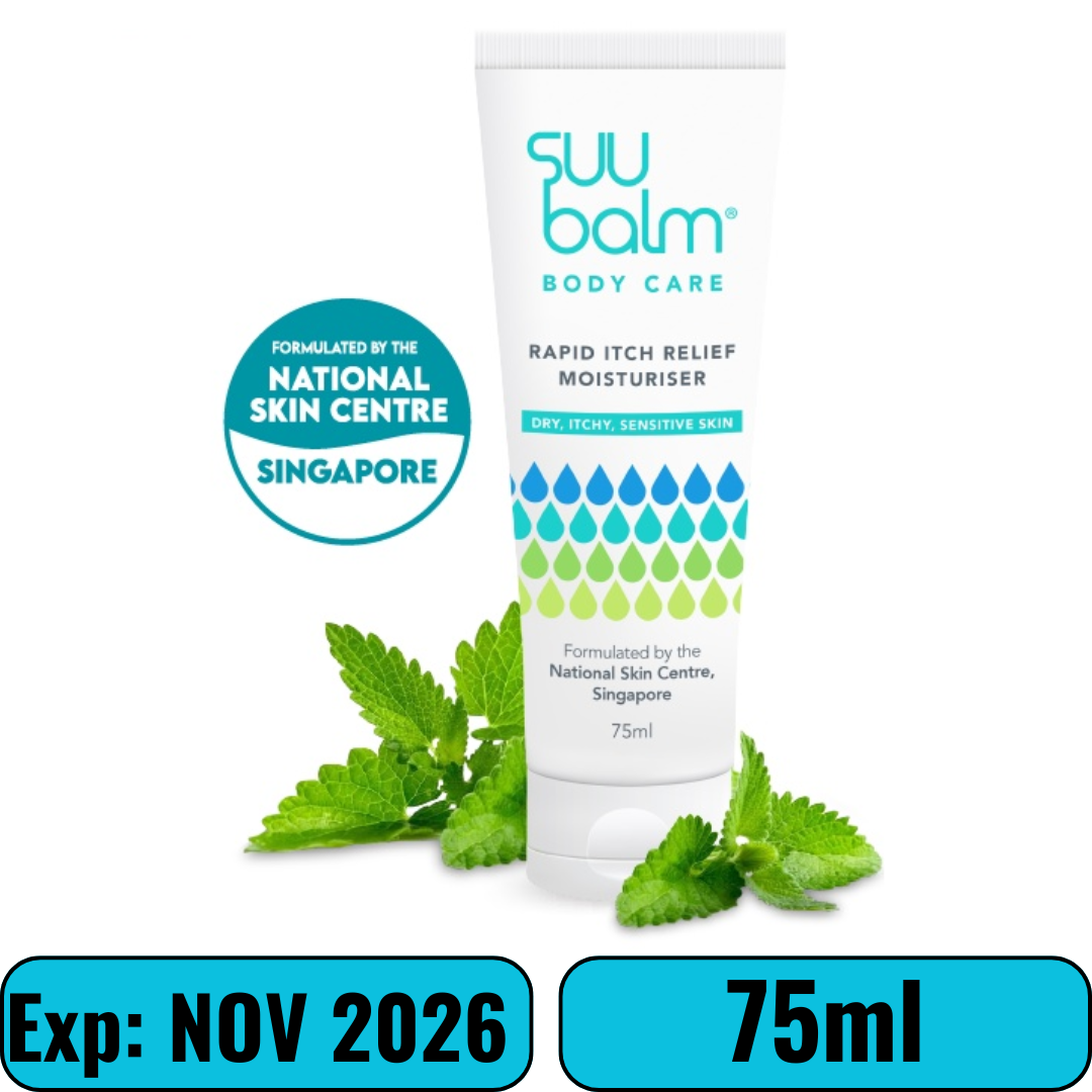 Suu Balm Rapid Itch Relief Moisturiser 75ml