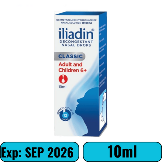 Iliadin Decongestant Nasal Drops 10ml