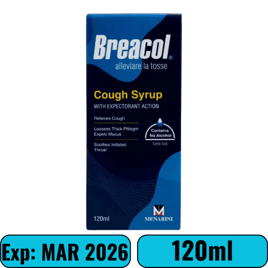 Breacol Cough Syrup with Expectorant Action 120ml