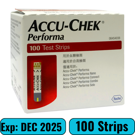 Accu Chek Performa Test Strip 100's