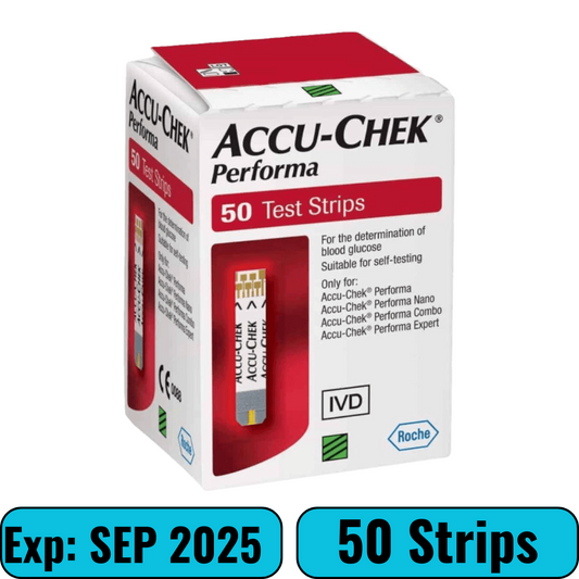 Accu Chek Performa Test Strips 50's