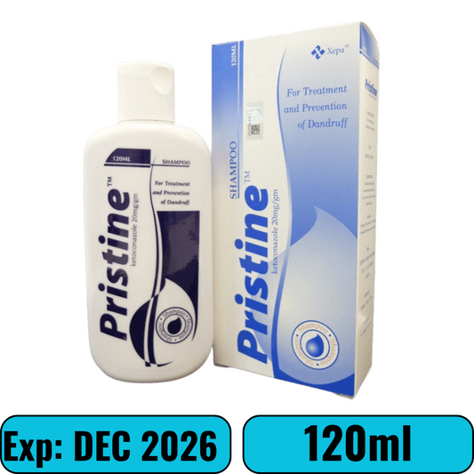 Pristine Ketoconazole 2% SHAMPOO 120ml