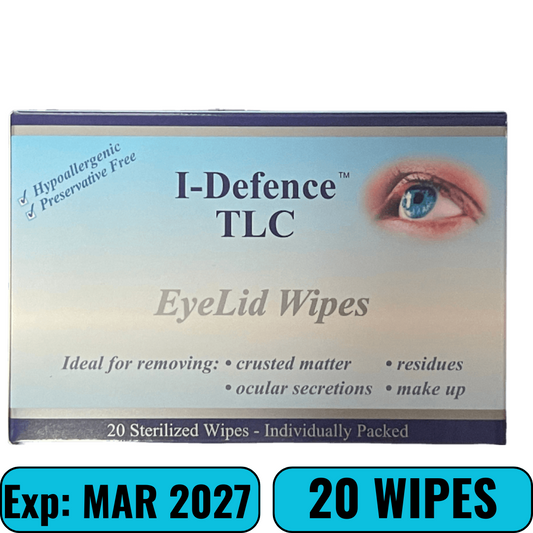 TLC Eye Care Wipes 20's