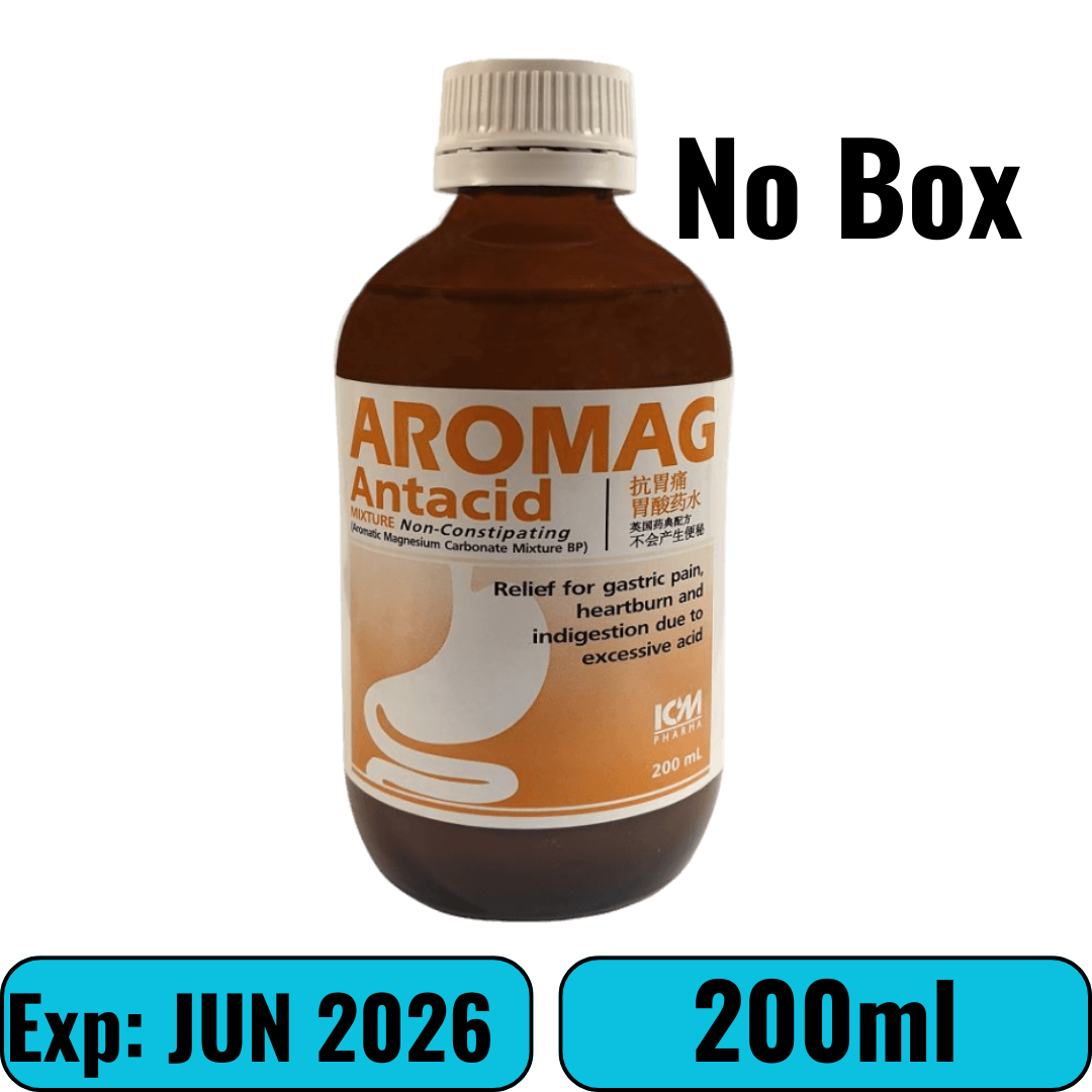 Aromag Antacid Magnesium Carbonate Aromatic Mixture 200ml