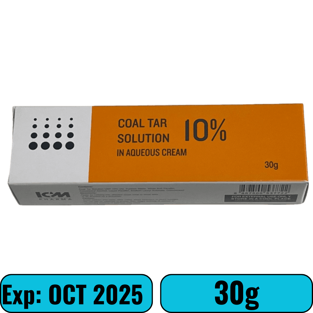 Coal Tar 10% In Aqueous Cream 30g