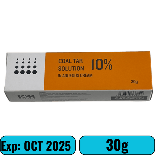 Coal Tar 10% In Aqueous Cream 30g