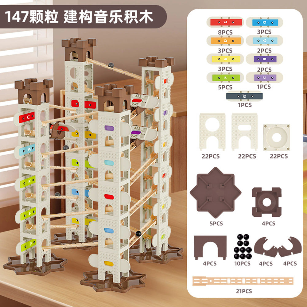 Musical Marble Run (147 Pieces)