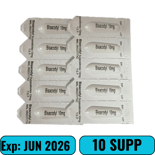 Bisacoldym 120mg Suppository