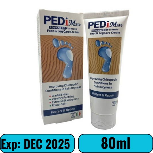 Pedimate Foot & Leg Care Cream 80ml