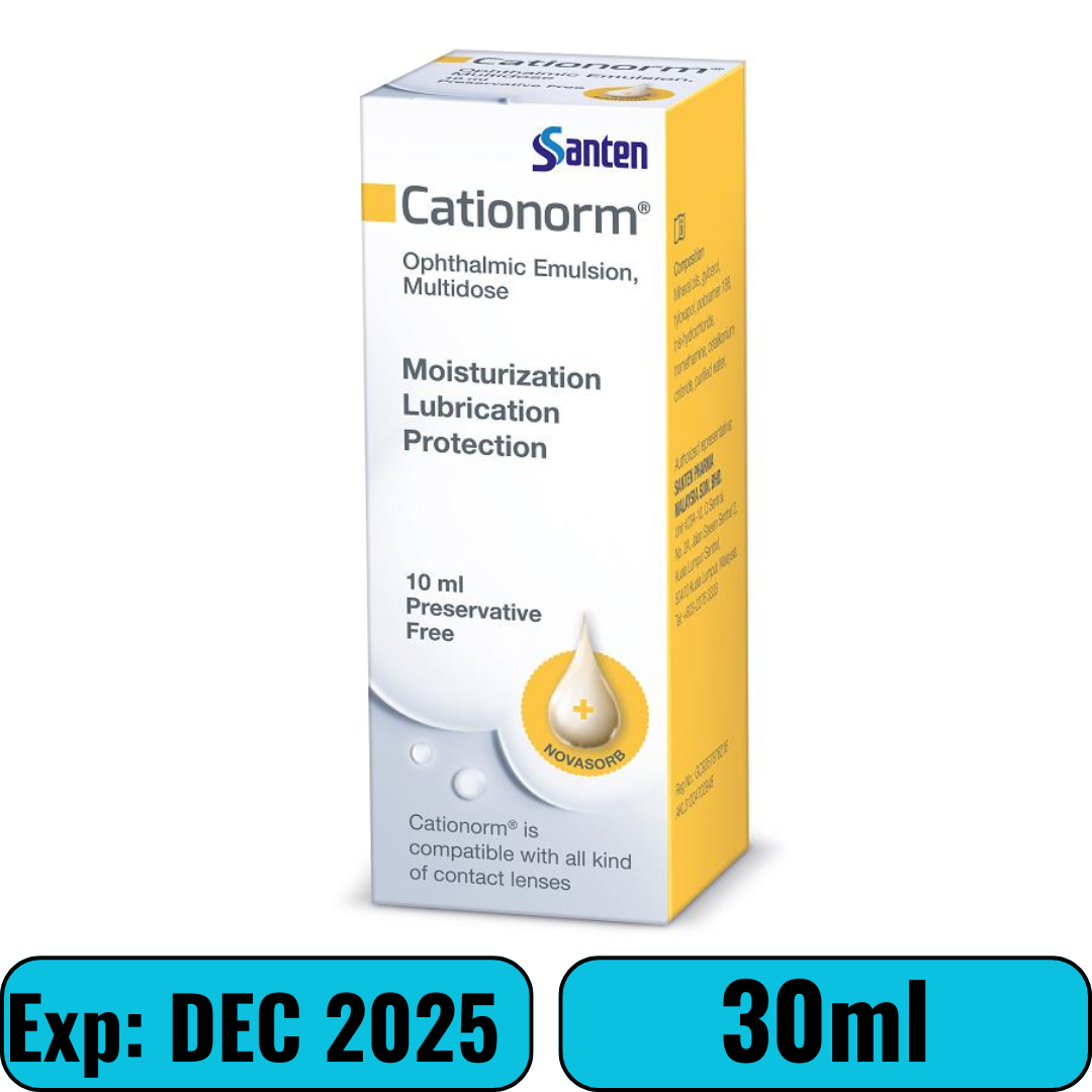 Cationorm Ophthalmic Emulsion 10ml