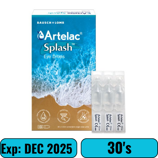 Artelac Splash Eye Drop 0.5ml 30s